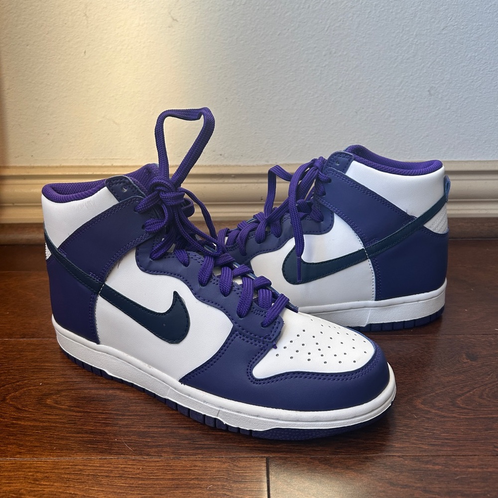 Nike Dunk High Purple sneakers